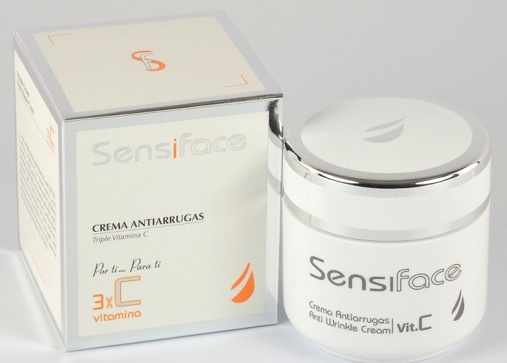 Crema antiarrugas Triple Vitamina C Sensiface - Productos Sensiface
