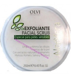 Exfoliante facial aloe vera 250 ml Olvi